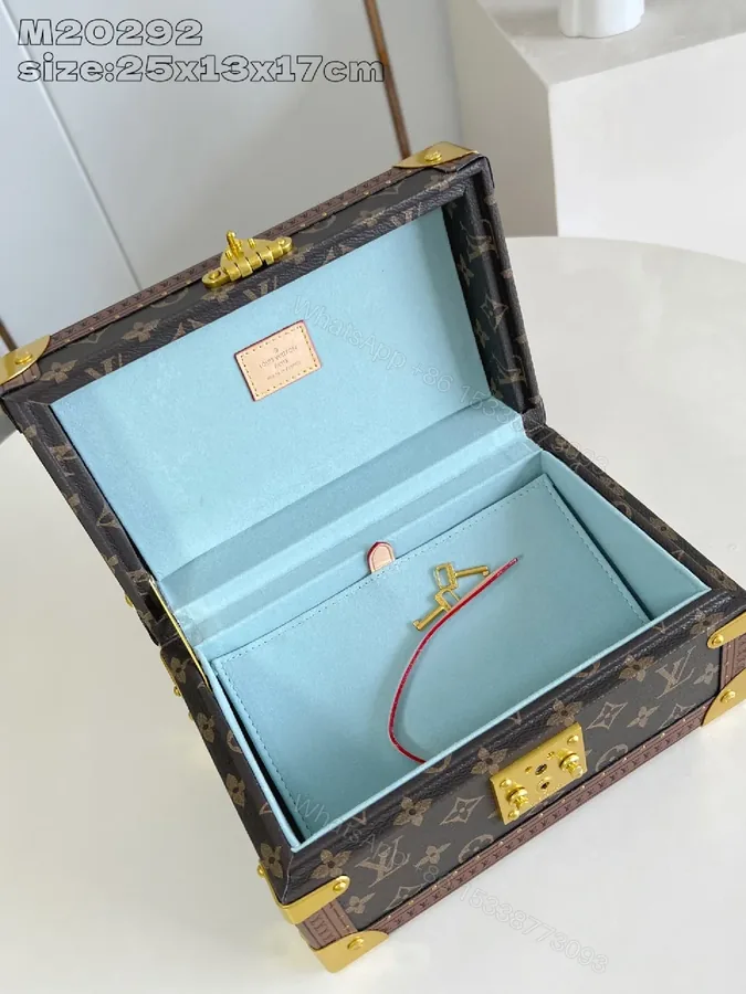 View 1 of Lux Pallet Monogram Box: Structured Carry Case