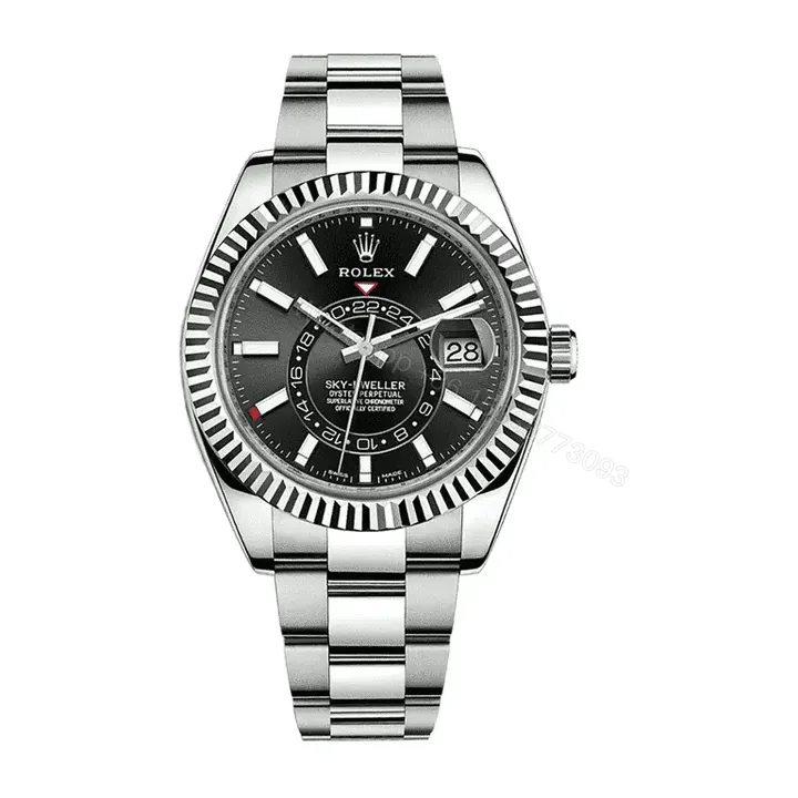 View 1 of Rolex Sky-Dweller 326934 Black Dial Oyster Replica