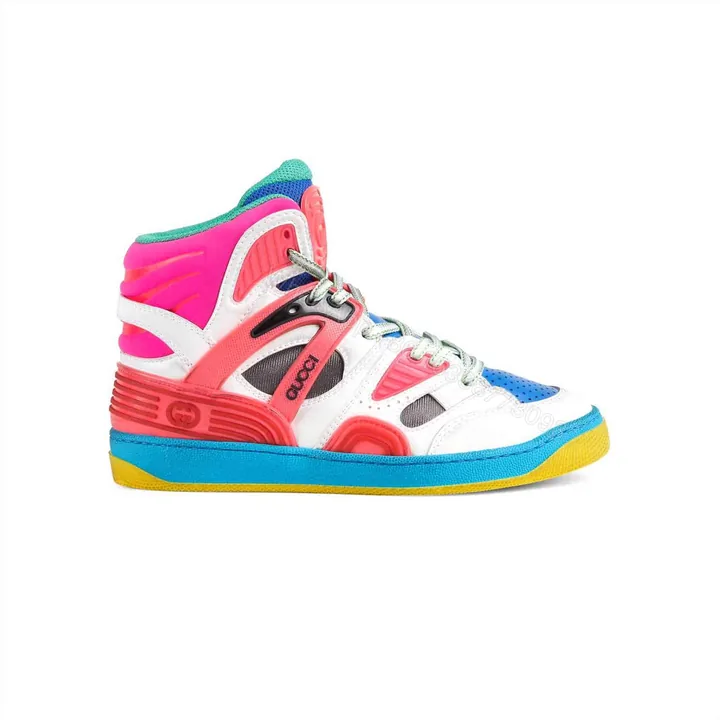View 1 of GUCCI BASKET SNEAKERS WHITE DEMETRA – GC069