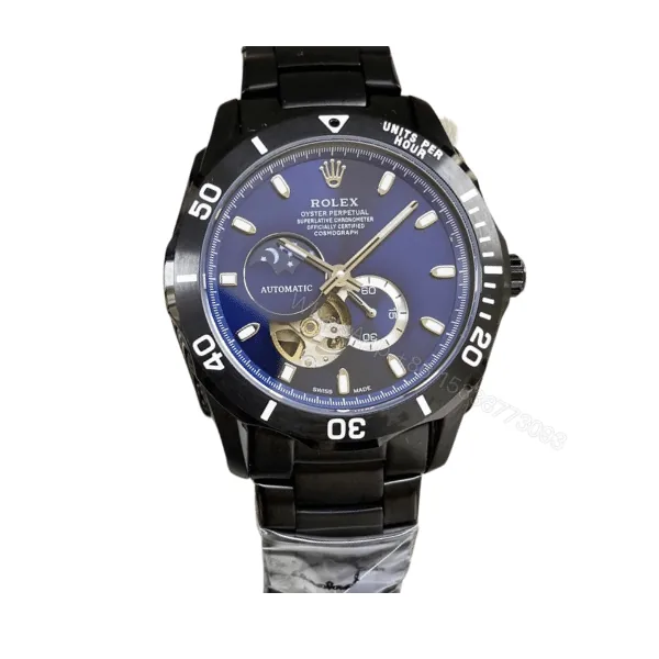 View 1 of Rolex Oyster Perpetual Cosmograph Moonphase Navy Blue Dial 40Mm