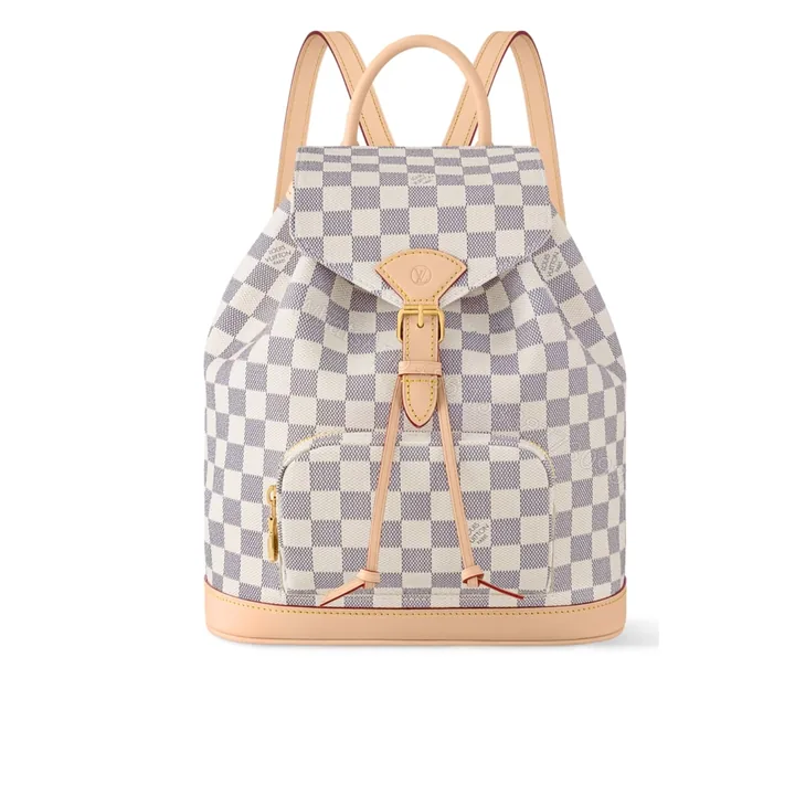 View 1 of LOUIS VUITTON MONTSOURIS PM DAMIER AZUR 30CM N00120