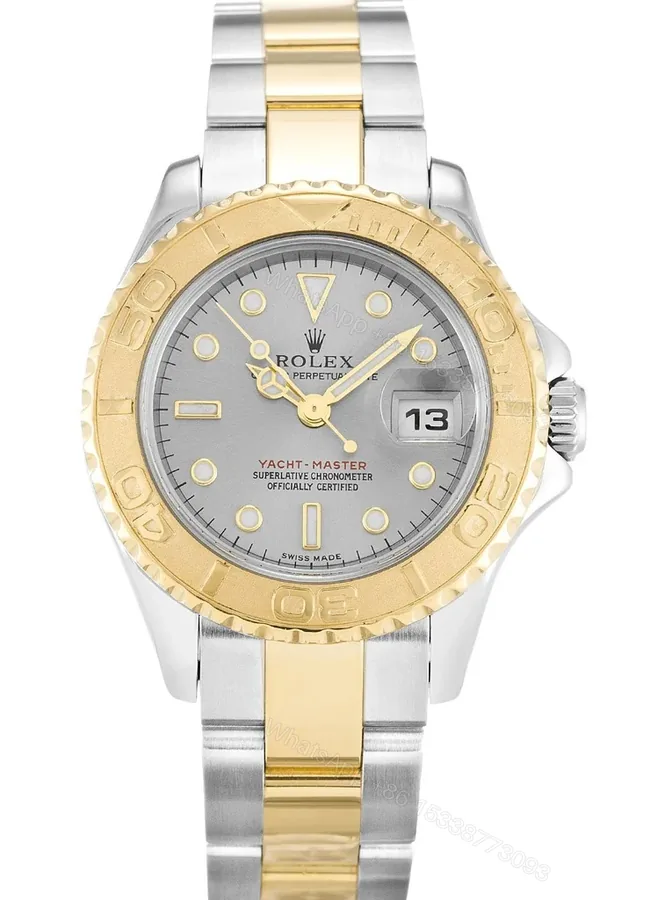 View 1 of Replica Rolex Yacht-Master Grey Dial 169623