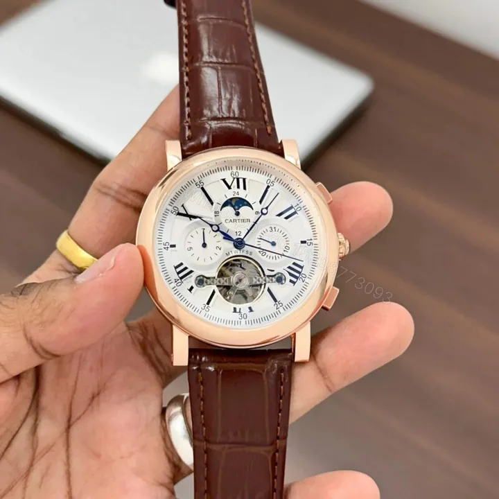 View 1 of Cartier Open Heart Tourbillon 43mm White Dial Automatic
