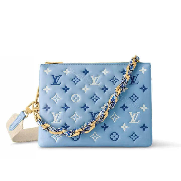View 1 of Louis Vuitton Coussin PM Coussin Bag Blue 36Cm M22953