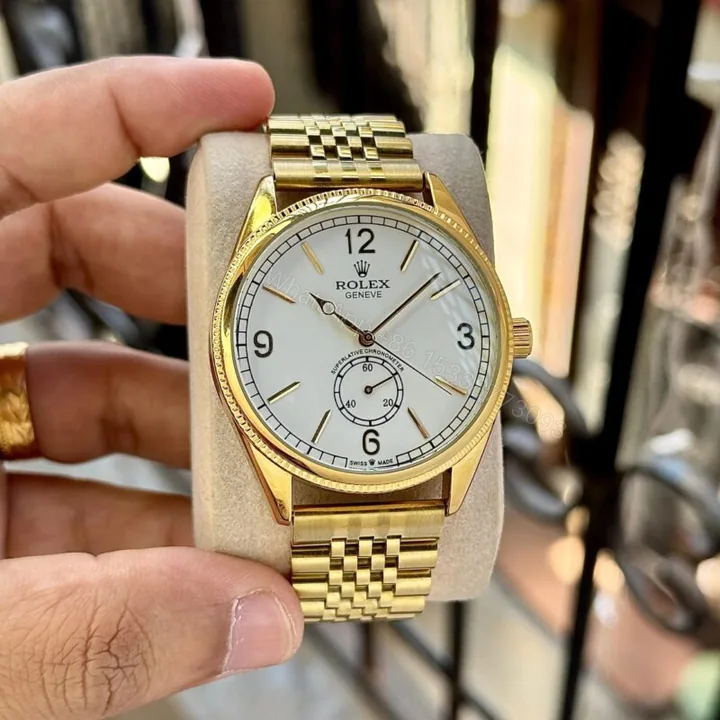 View 1 of Rolex 1908 White Dial 41mm Automatic Gold
