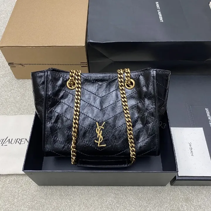 View 1 of Lux Velvet-Quilted Chain-Detail Shoulder Bag: Chic & Structured