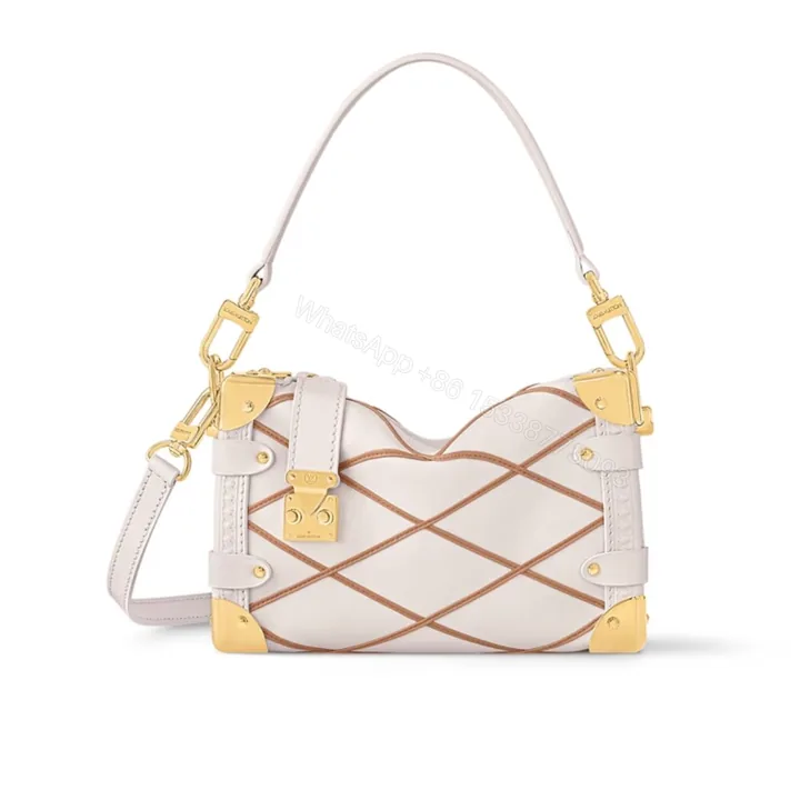 View 1 of Louis Vuitton Side Trunk PM Creme Noisette 18Cm M25216