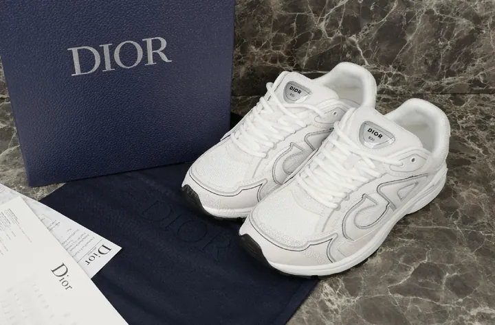 View 1 of White Leather-Blend High-Top Sneakers: Luxury Everyday Comfort