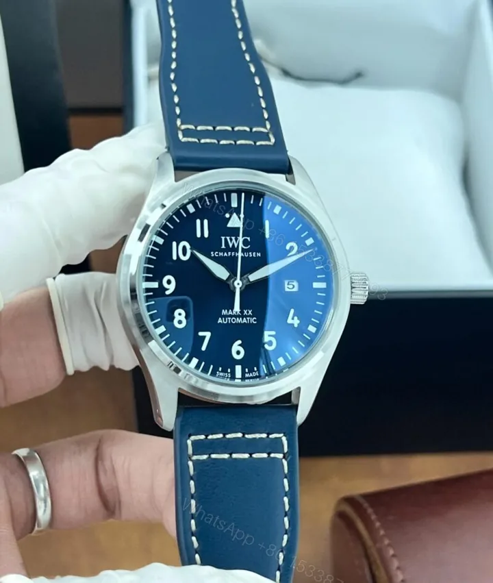 View 1 of IWC Pilot’s Mark XX Blue 40mm Automatic 10AA
