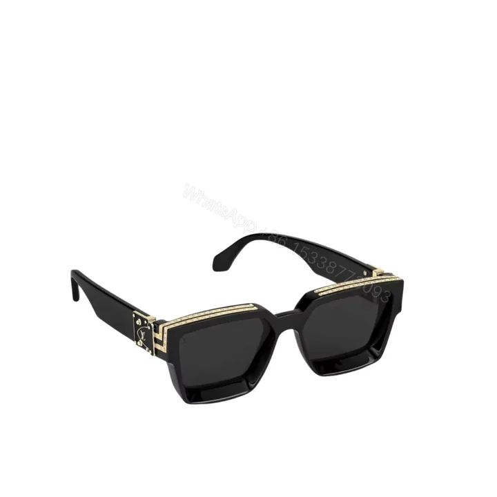 View 1 of Louis Vuitton 1.1 Millionaires Sunglasses Black Z1165E