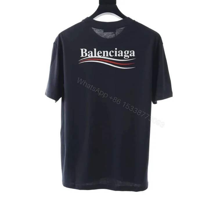 View 1 of BALENCIAGA CLASSIC NAVY COKE SHORT SLEEVE