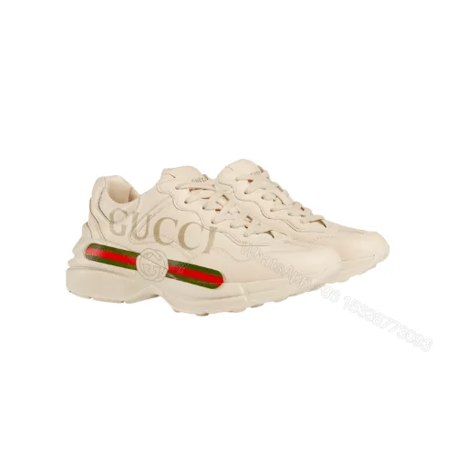 View 1 of Gucci Women’S Rhyton Gucci Logo Sneaker 528892 DRW00 9522