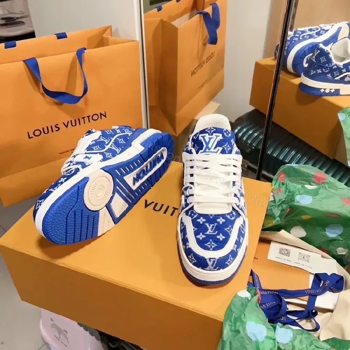 View 1 of Monogram Canvas Street-Ready High-Tops with Comfort