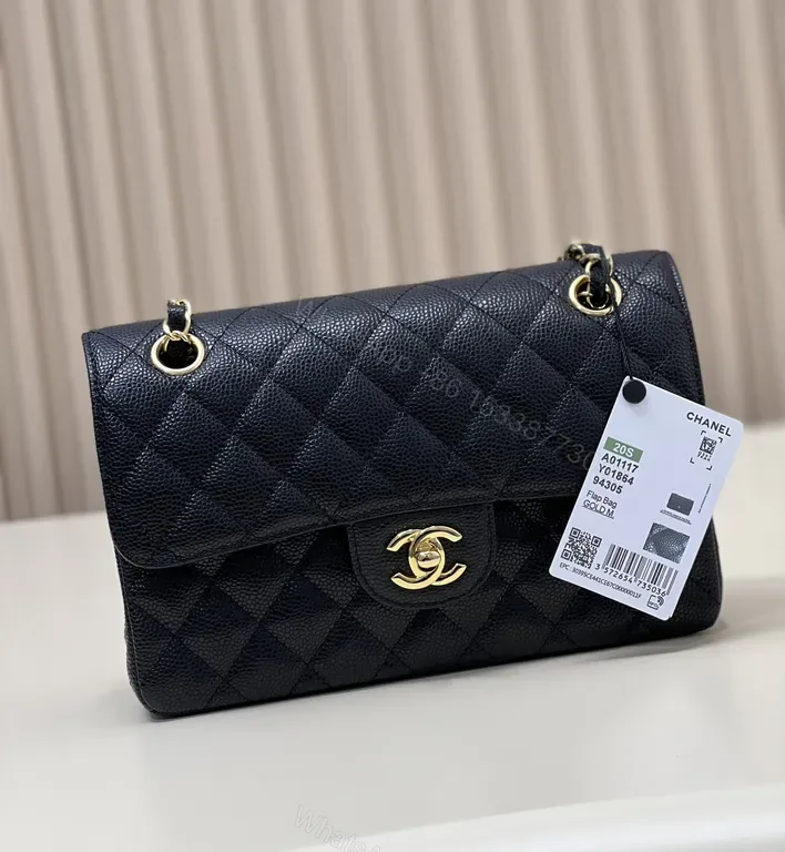 View 1 of Chanel-Inspired Quilted Leather Shoulder Bag: Luxe Everyday elegance