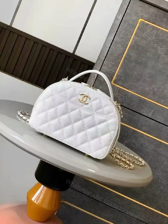View 1 of Quilted Mini Bag: Gold-Hardware Luxury, Everyday Chic