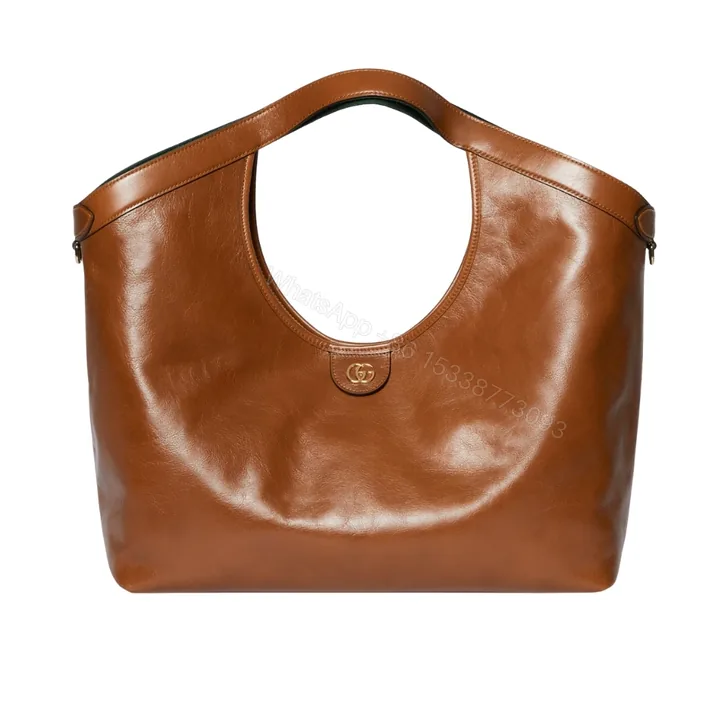 View 1 of Gucci Giglio Large Tote Bag Dark Brown 60Cm