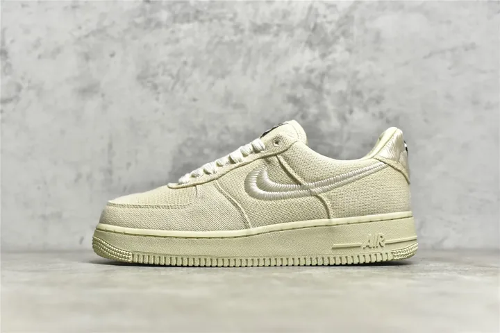 View 1 of Stussy X Air Force 1 Low Fossil Reps
