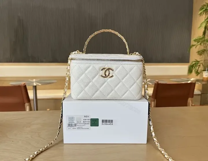 View 1 of Quilted Crossbody: Compact Luxury Bag for Everyday Chic