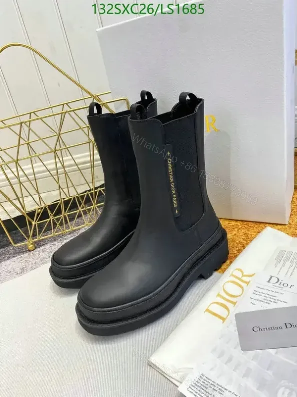 View 1 of Dior Ankle Boots in Premium Cowhide for Women