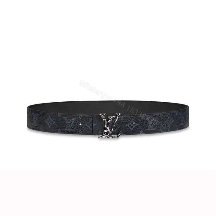 View 1 of LOUIS VUITTON INITIALES 40MM REVERSIBLE MONOGRAM CANVAS BELT – B103