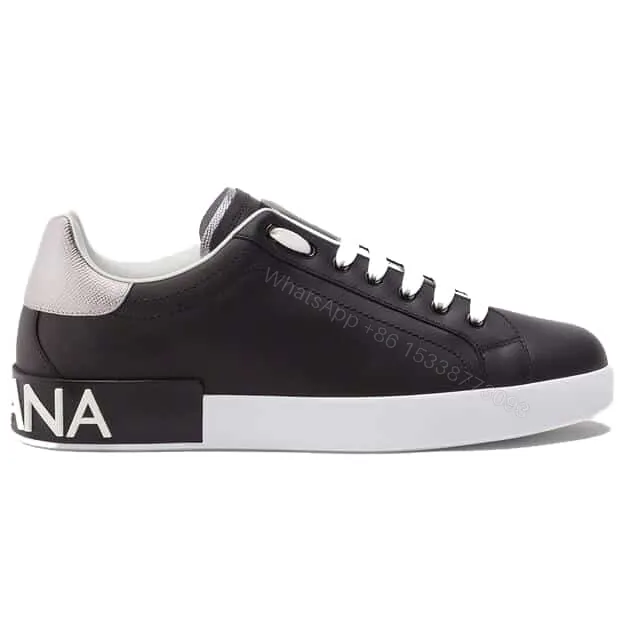View 1 of DOLCE & GABBANA CALFSKIN NAPPA PORTOFINO SNEAKERS – DG25