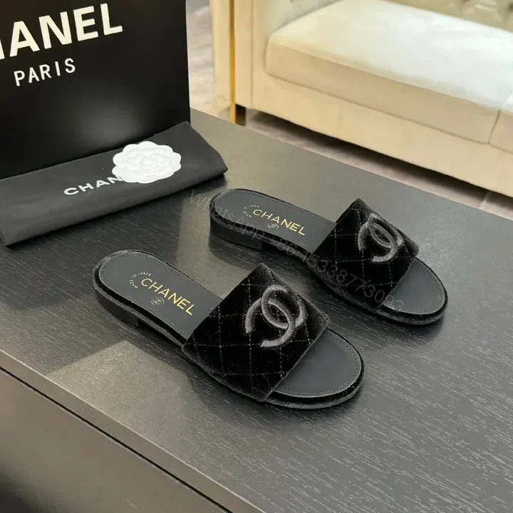 View 1 of Velvet Quilted Slip-Ons: Discreet Luxe Comfort Shoes