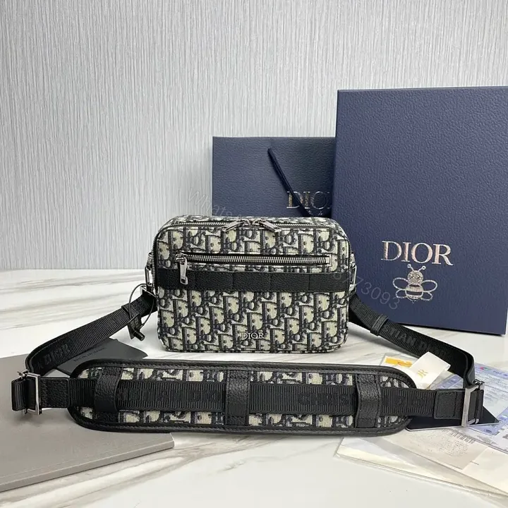 View 1 of Monogram Crossbody: Grayscale Luxe, Hidden Utility, Compact Style