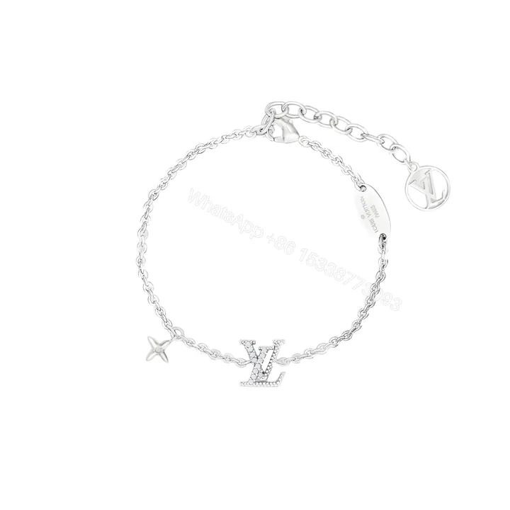 View 1 of Louis Vuitton Lv Iconic Enamel Bracelet Silver M02752