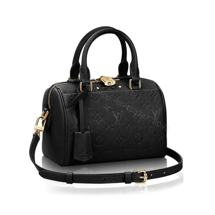 View 1 of Louis Vuitton Speedy Bandoulière 25 In Monogram Empreinte Black 25Cm