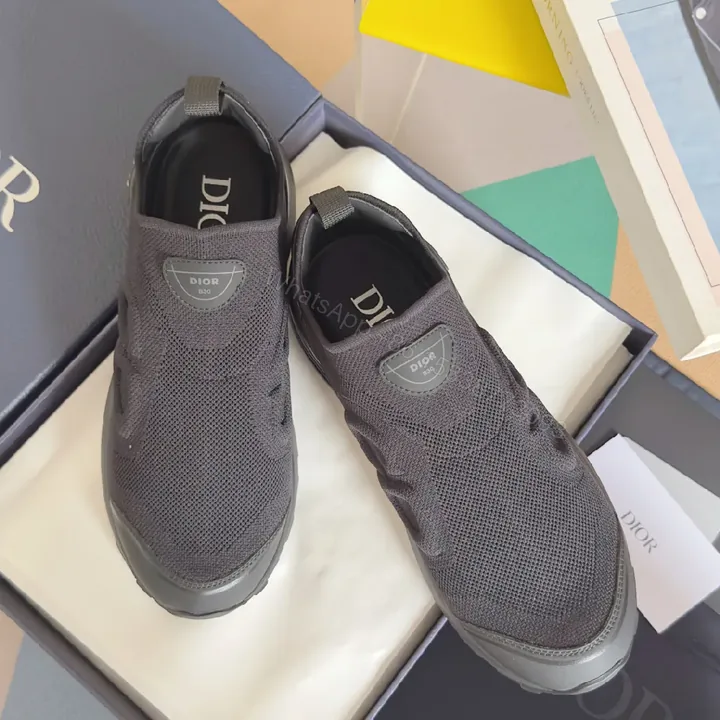 View 1 of All-Day Knit Runner: Premium Luxe Sneaker, Graphite/Charcoal