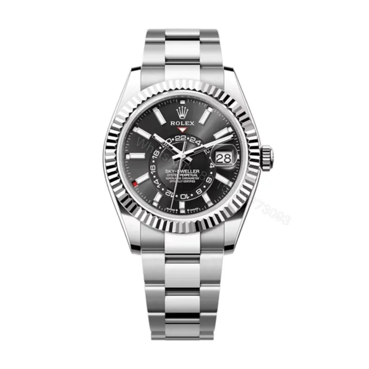 View 1 of Superclone Rolex Sky-Dweller Bright black Dial 336934 Oyster