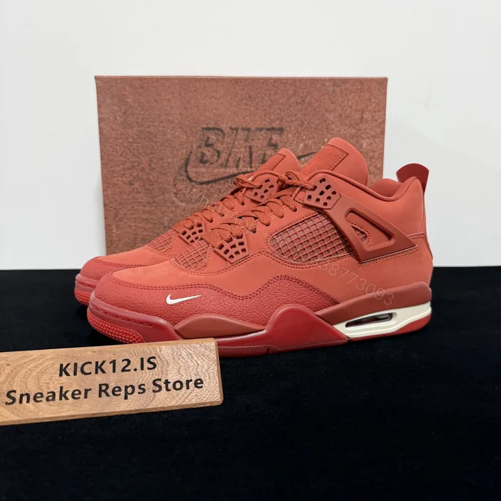 View 1 of Air Jordan 4 Retro Nigel Sylvester Brick by Brick Reps