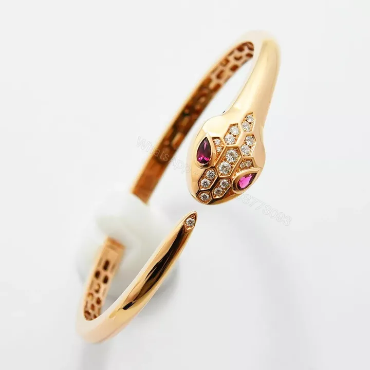 View 1 of Bvlgari Serpenti 18k pink gold bracelet