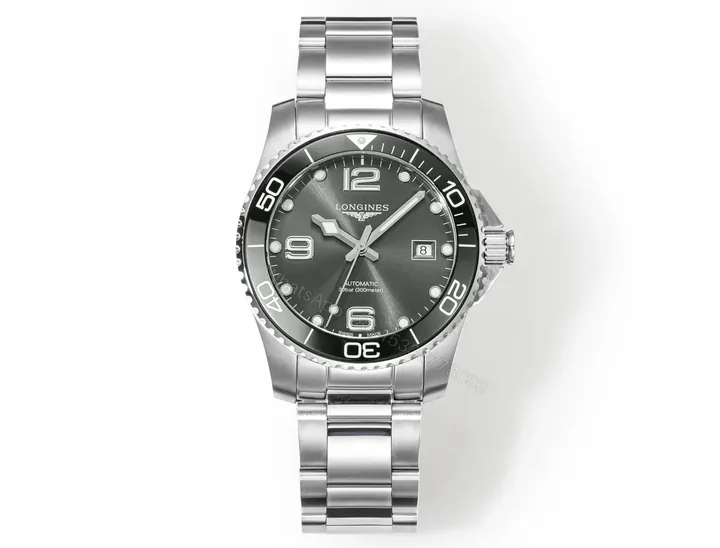 View 1 of Longines Conquest Black Dial Automatic Stainless Steel Watch