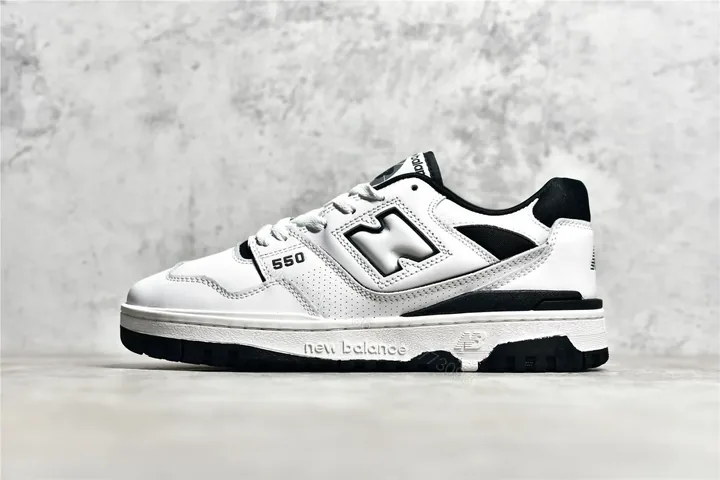 View 1 of New balance 550 White and Black