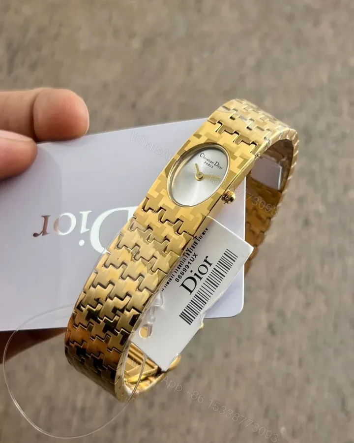 View 1 of Dior D70-150 Gold 15MM Quartz Watch