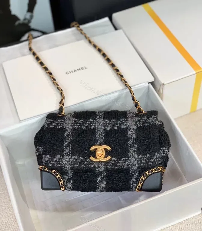View 1 of Chanel-Inspired Tweed Crossbody: Everyday Luxe Bag