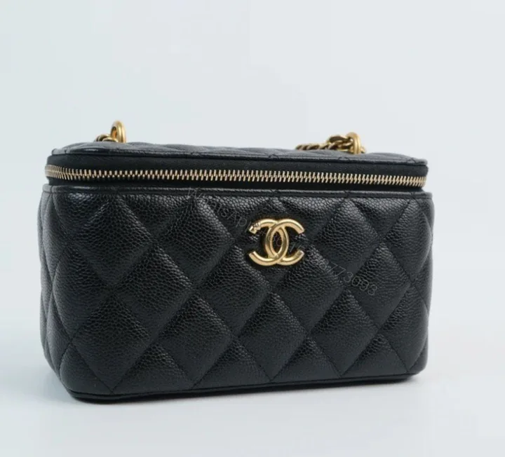 View 1 of Chanel Vanity Heart Crush Caviar
