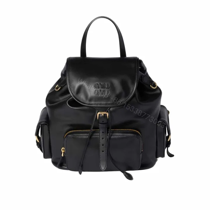 View 1 of MIUMIU BACKPACK BLACK 27CM