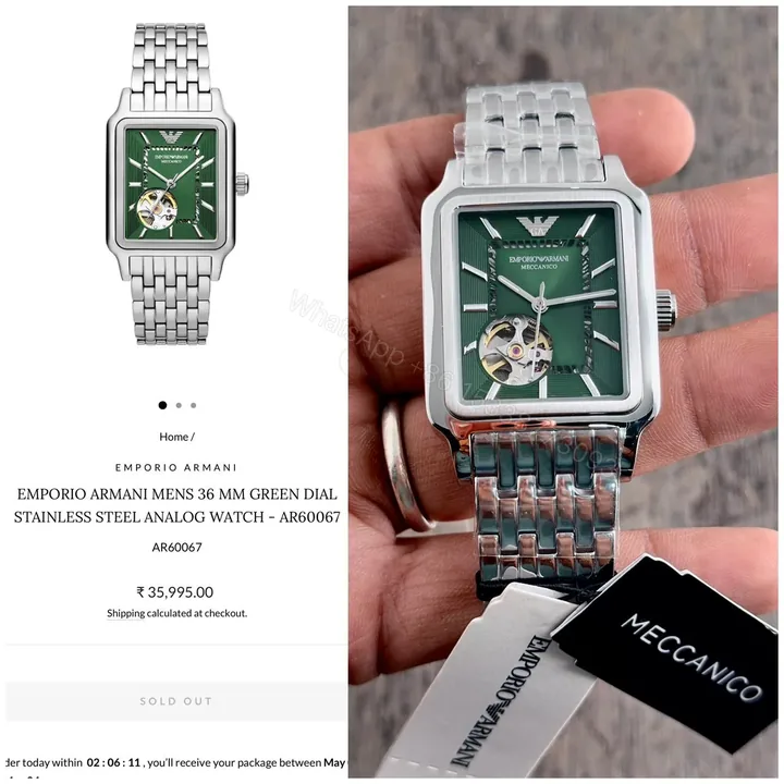 View 1 of Emporio Armani AR6006 Automatic Premium