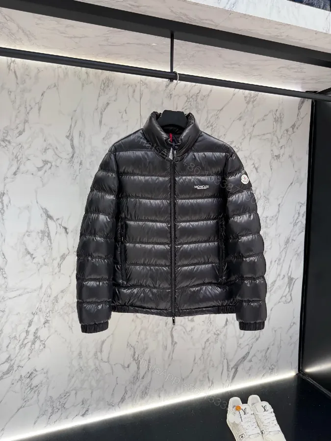 View 1 of Matte-Black Puffer: Luxe Everyday Jacket with Warmth
