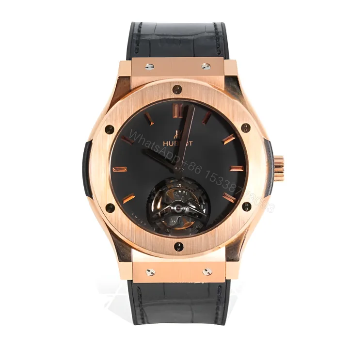 View 1 of Hublot Tourbillon Black Replica