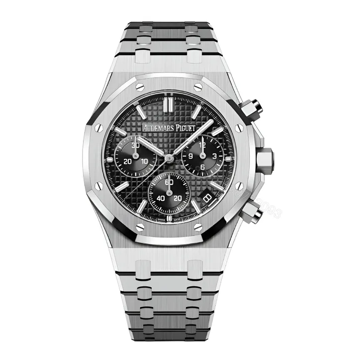 View 1 of Audemars Piguet Royal Oak Steel 26240ST.OO.1320ST.06 Black Dial Replica