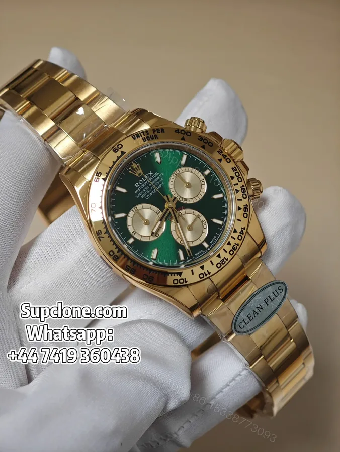 View 1 of Rolex Daytona Super Clone M126508-0008 Green Dial 4131 Movement
