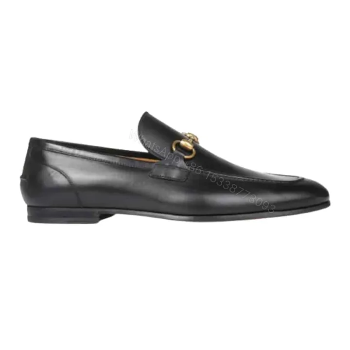 View 1 of GUCCI JORDAAN LEATHER LOAFER – LDG016