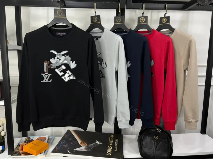 View 1 of FIRST COPY LOUIS VUITTON SUPERIOR LOOPBACK SWEATSHIRT