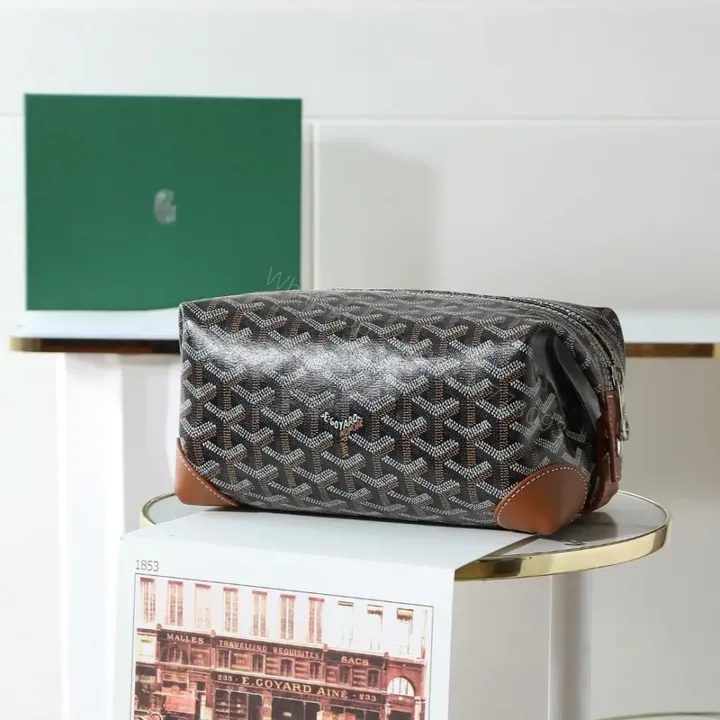View 1 of 高仿Goyard*BOEING2旅行洗漱包化妝包棕色免檢版