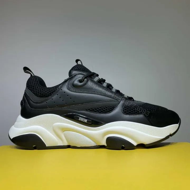 View 1 of B22 SNEAKER TECHNICAL MESH WITH AND CALFSKIN – CD117