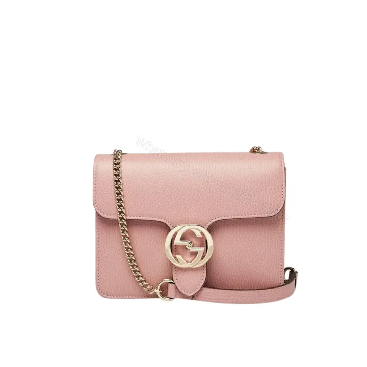 View 1 of Gucci GG Marmont Shoulder Bag Pink 20Cm