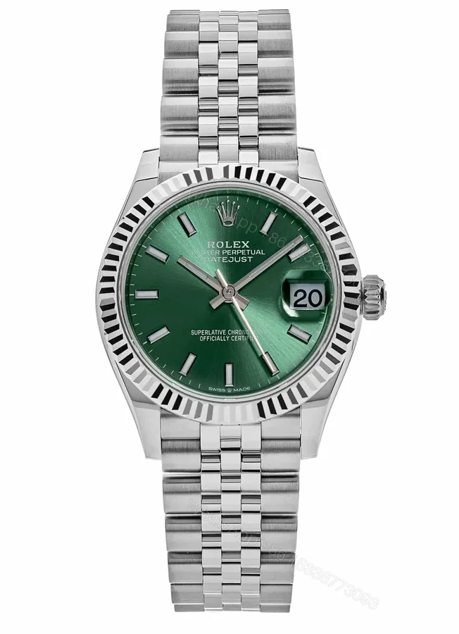 View 1 of Rolex Datejust Mint Green Dial 278274 31 mm